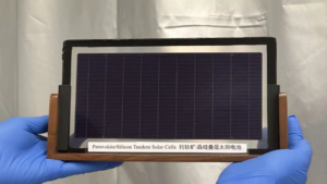 A 31 percent tandem module swapped its indium for tin oxide across 32 square inches, but the metal solar really worries about is silver and that demand is dropping 19 percent